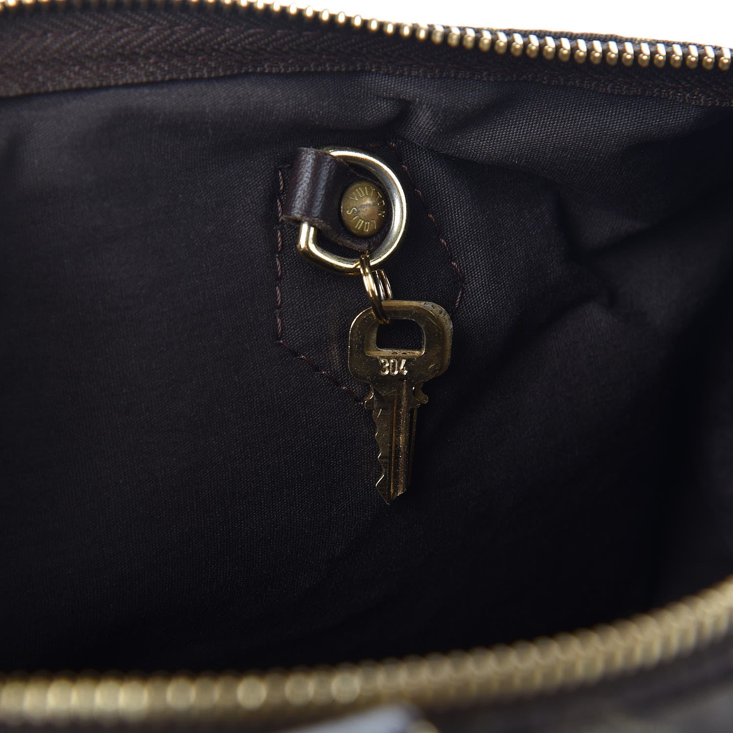 Louis Vuitton Mini Lin Speedy 30 Ebene 9 of 13