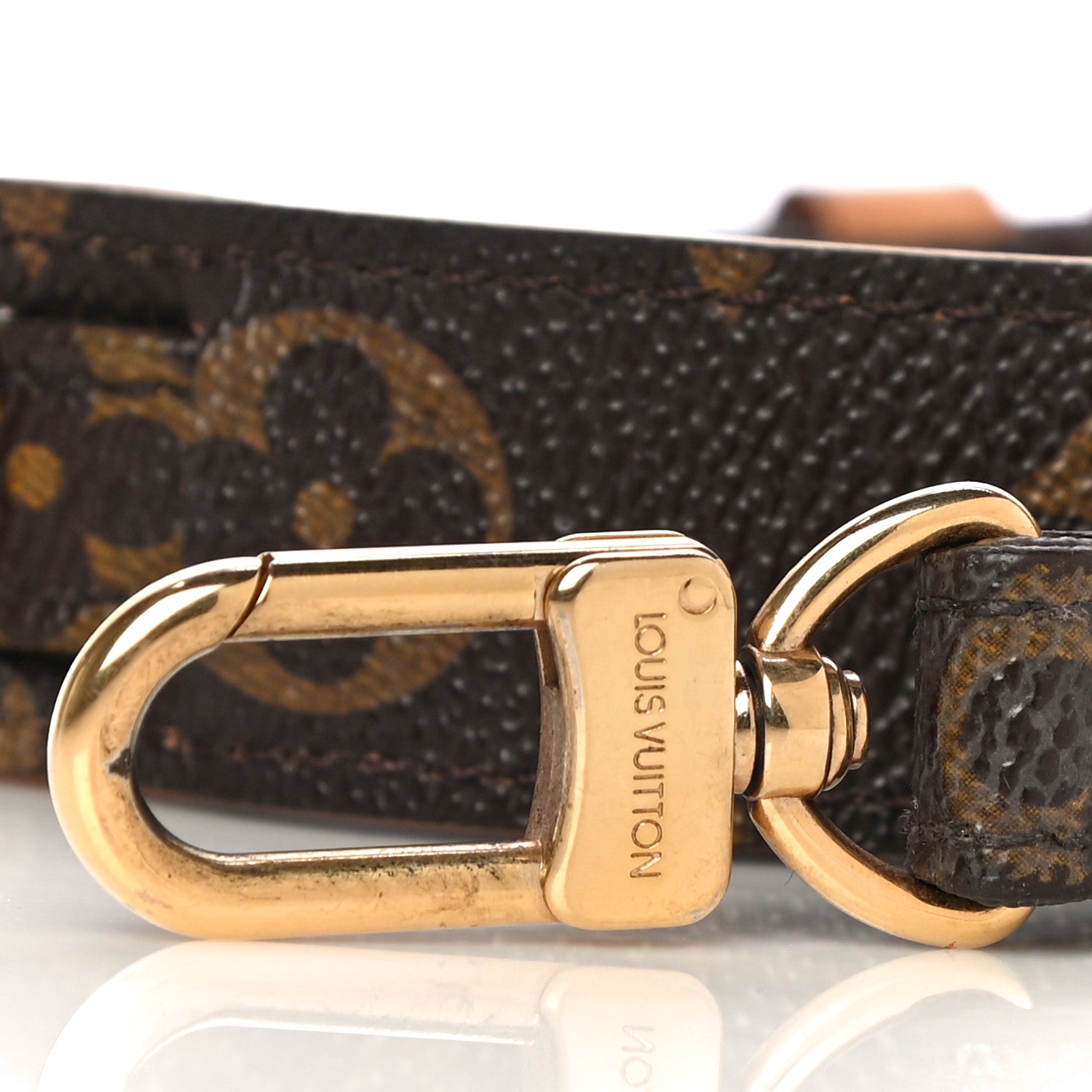 Louis Vuitton Monogram 16mm Adjustable Shoulder Strap 2 of 6