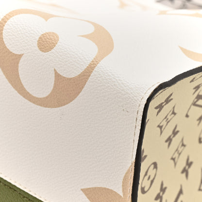 Louis Vuitton Monogram Giant Onthego GM Kaki Beige 11 of 13
