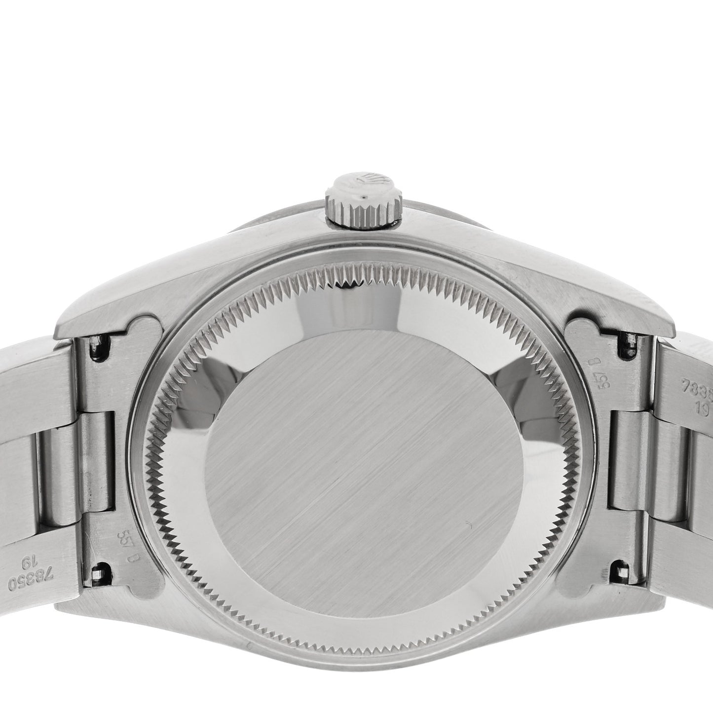 Stainless Steel 34mm Oyster Perpertual Date Watch Silver 15200