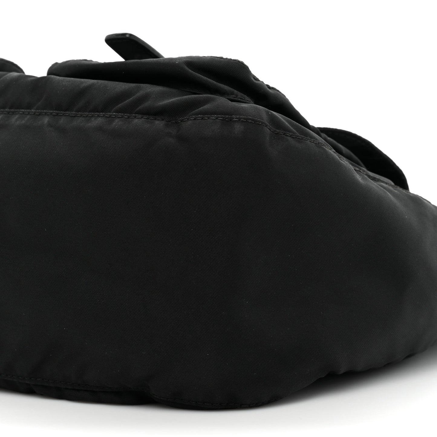 Tessuto Nylon Messenger Bag Black