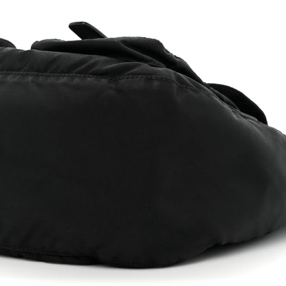 Prada Tessuto Nylon Messenger Bag Black 7 of 9