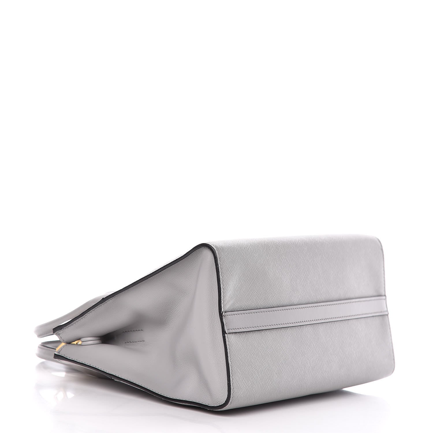 Prada Saffiano City Calf Small Esplanade Tote Nube 4 of 10