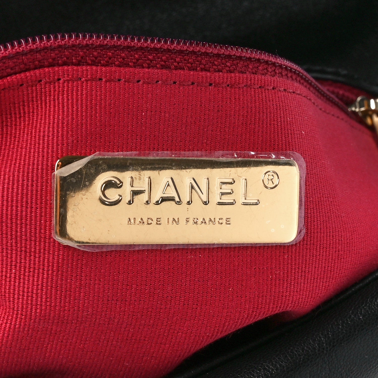 Chanel Lambskin Quilted Medium Chanel 19 Flap Black 6 of 11