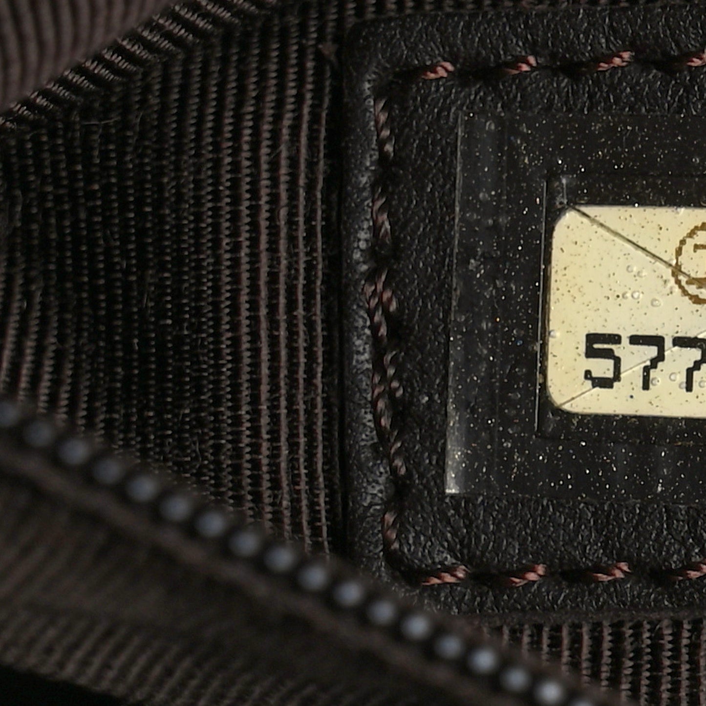 Lambskin Logo Messenger Brown