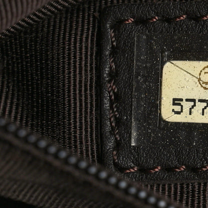 Chanel Lambskin Logo Messenger Brown 7 of 10