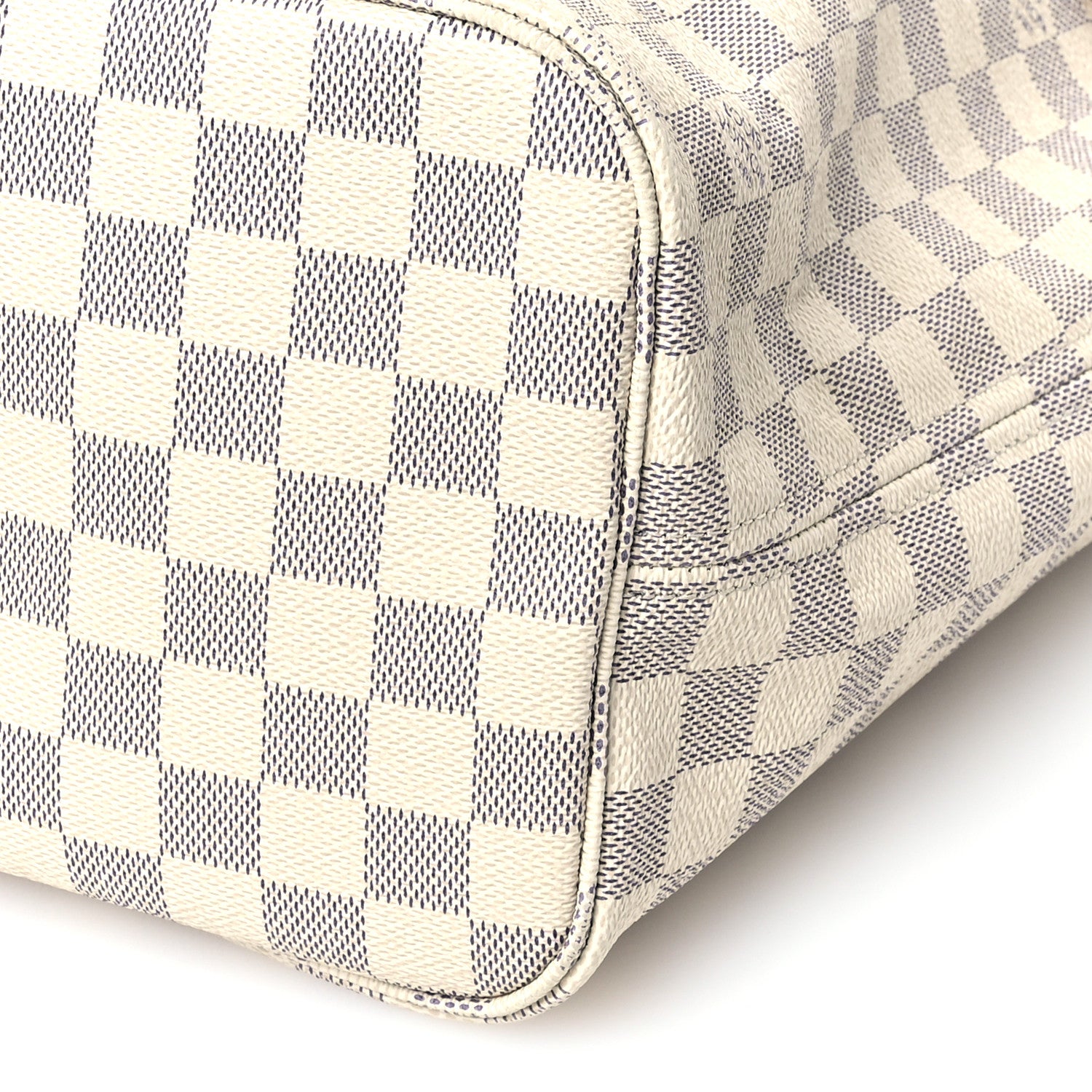 Louis Vuitton Damier Azur Neo Neverfull MM Rose Ballerine 10 of 11