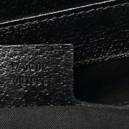 Gucci Velvet Horsebit Embossed Treasure Boston Black Multicolor 7 of 10