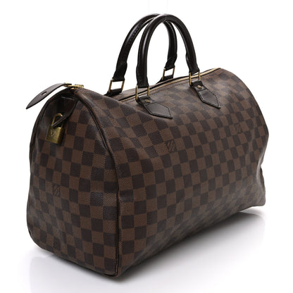 Louis Vuitton Damier Ebene Speedy 35 3 of 12