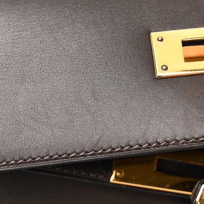 Hermes Box Kelly Sellier 32 Chocolate 12 of 17