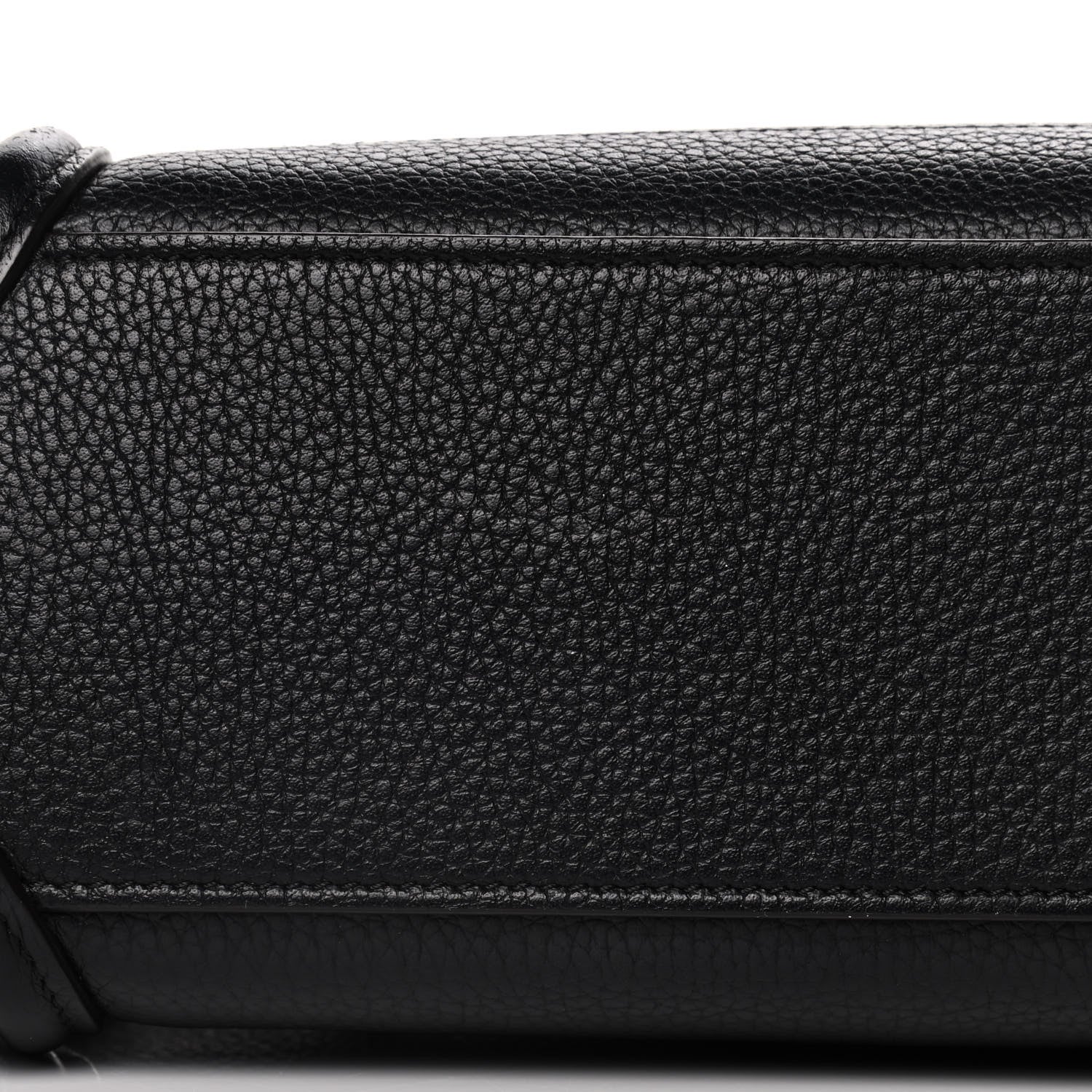 Celine Drummed Calfskin Nano Luggage Black 21 of 21