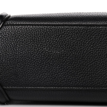 Celine Drummed Calfskin Nano Luggage Black 21 of 21