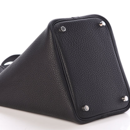 Hermes Taurillon Clemence Picotin Lock 18 PM Black 8 of 10