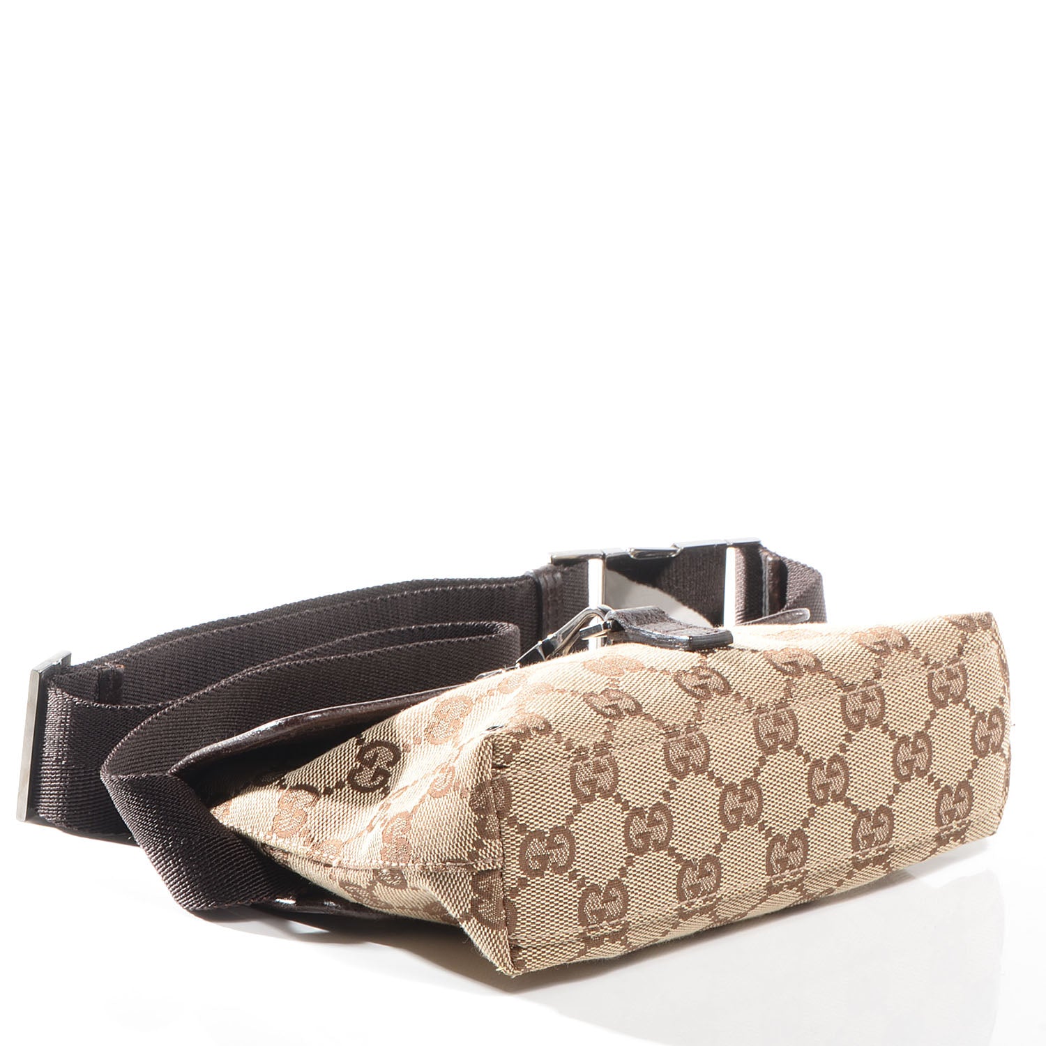 Gucci GG Monogram Flight Belt Bag Dark Brown 4 of 8