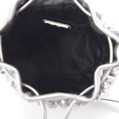Miu Miu Paillettes Mate Bucket Bag Argento 5 of 9