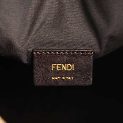 Fendi Pequin Spalmati Vitello Flamingo Small Boston Tobacco Mattone 6 of 7