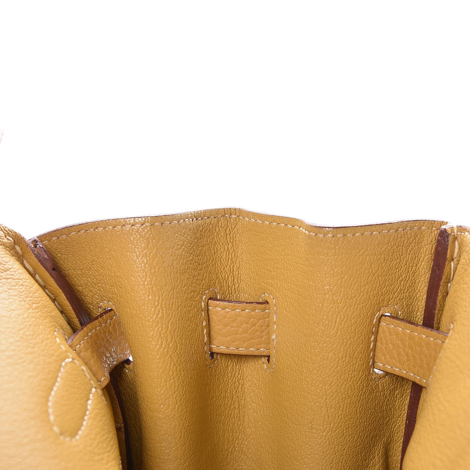 Hermes Taurillon Clemence Birkin 35 Curry 11 of 43