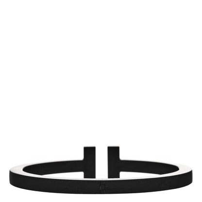 Tiffany Black-Coated Stainless Steel T Square Bracelet 2 of 4