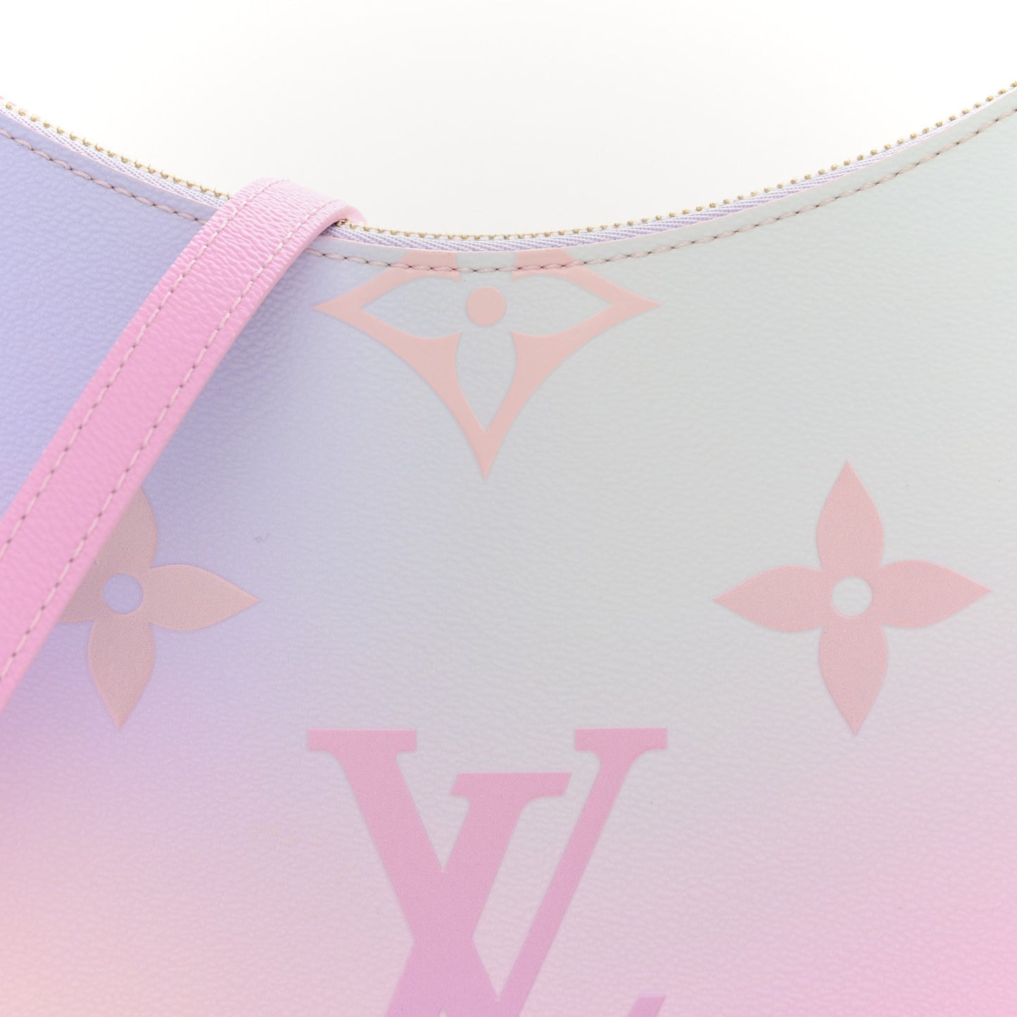 Monogram Giant Spring In The City Marshmallow Hobo PM Sunrise Pastel