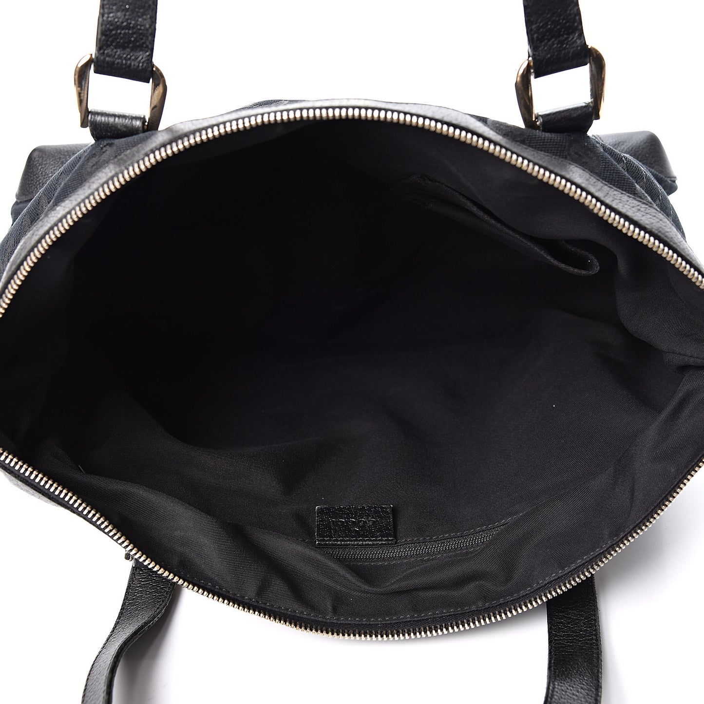 Monogram Medium Abbey Tote Black
