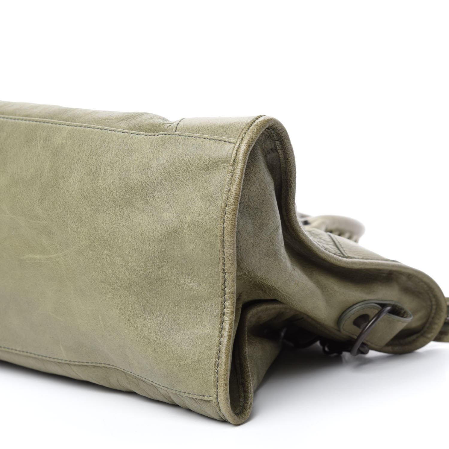 Balenciaga Agneau Classic Hardware Part Time Vert Militaire 7 of 10