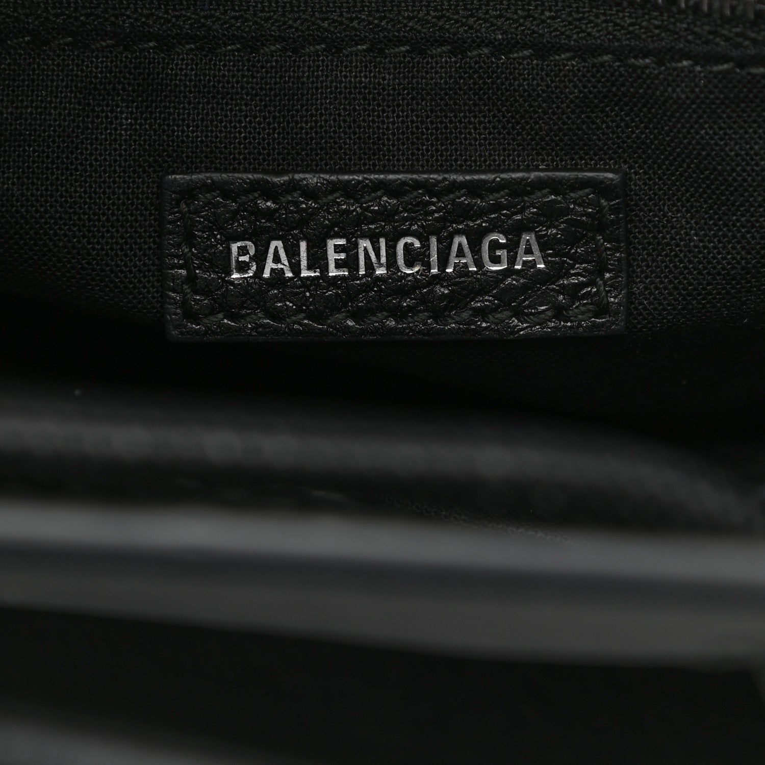 Balenciaga Calfskin Logo XXS Shopping Tote Black 11 of 23