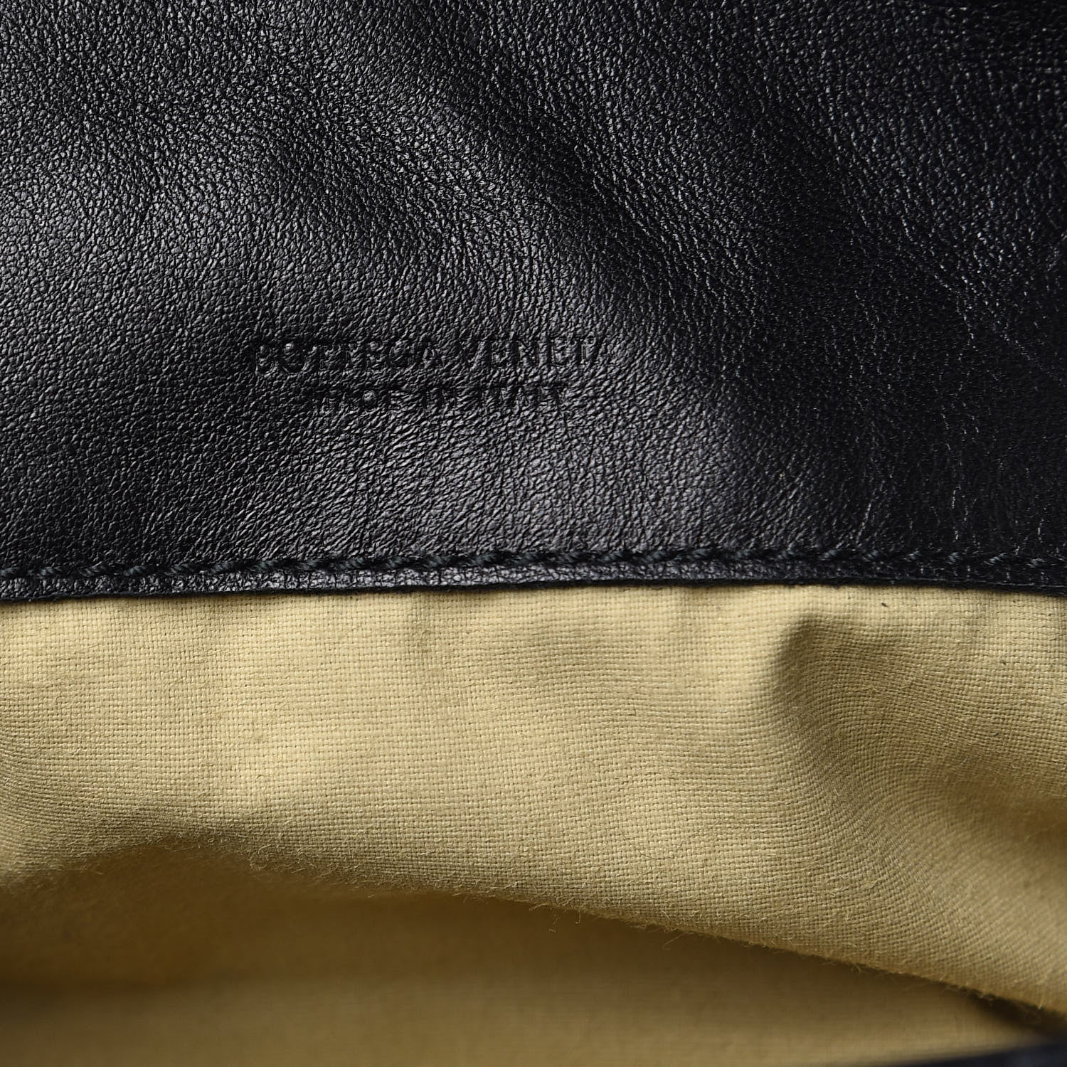 Bottega Veneta Nappa Intrecciato Cosmetic Case Black 6 of 10