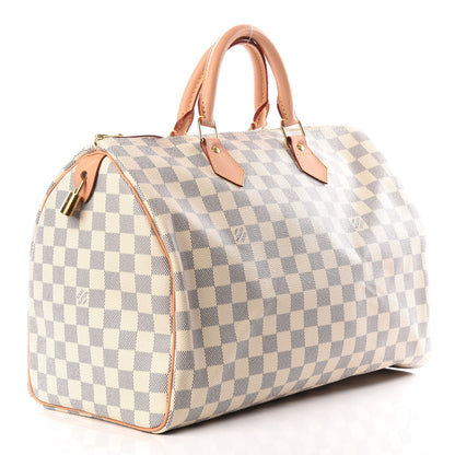 Louis Vuitton Damier Azur Speedy 35 2 of 12