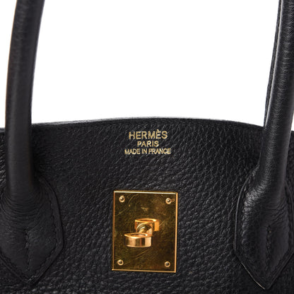 Hermes Togo Birkin 35 Black 8 of 15