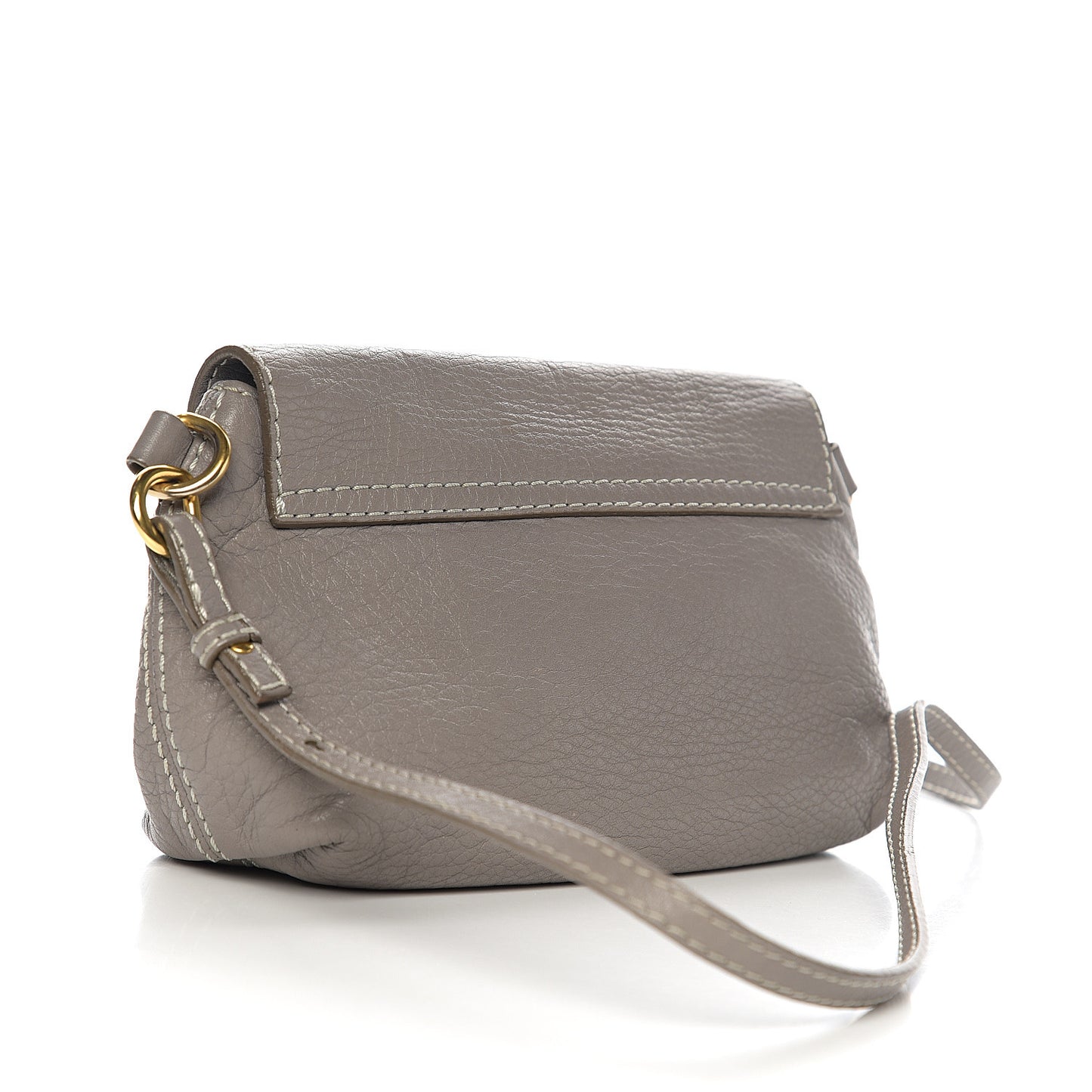 Calfskin Marcie Pochette Crossbody Bag Cashmere Grey