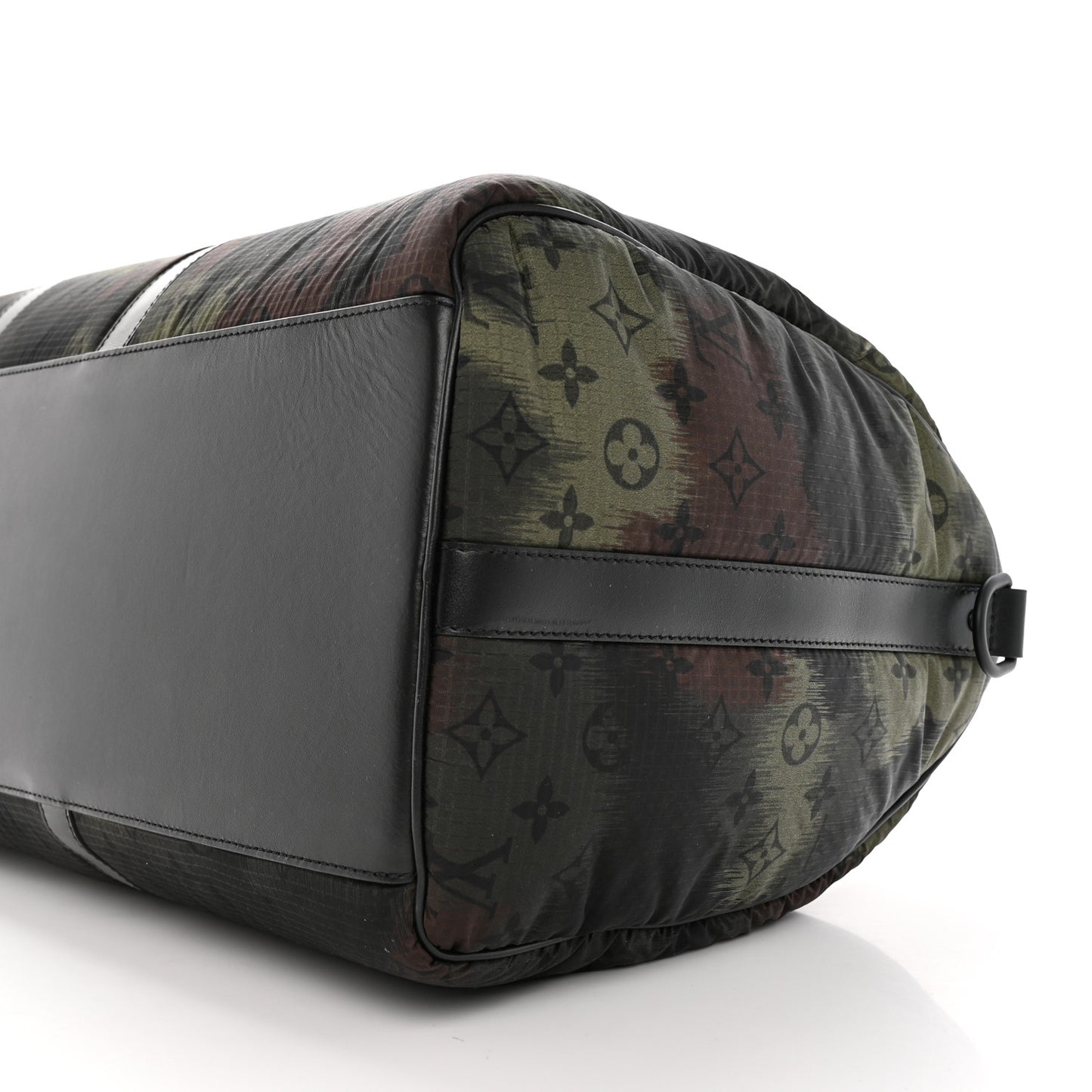 Nylon Monogram Camouflage Keepall Bandouliere 50 Kaki