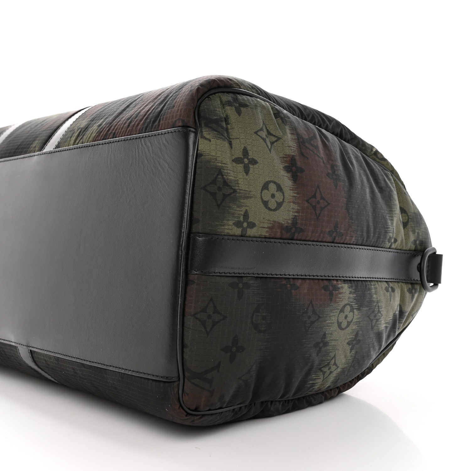 Louis Vuitton Nylon Monogram Camouflage Keepall Bandouliere 50 Kaki 8 of 13