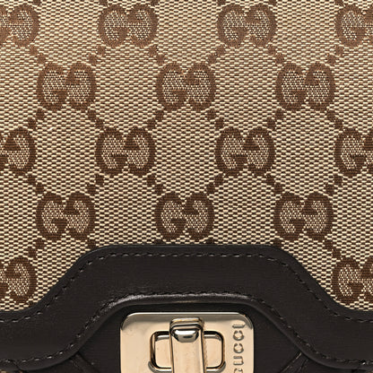 Gucci Monogram Medium Luce Shoulder Bag Beige Ebony 7 of 9