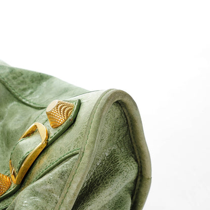 Balenciaga Agneau Giant 21 Gold Hardware Work Light Olive 14 of 17