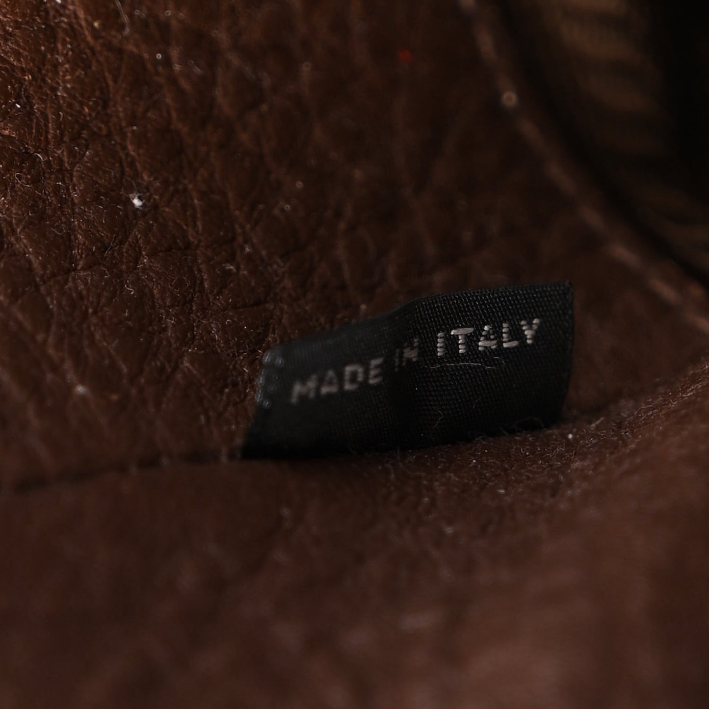 Vitello Daino Shopping Tote Bruciato