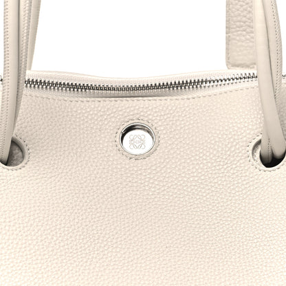 Loewe Supple Grained Calfskin Small Madrid Bag Soft White 7 of 10