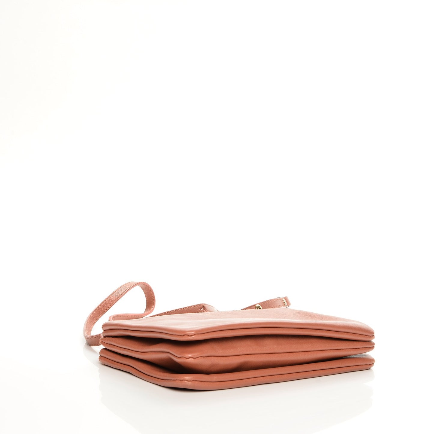 Lambskin Small Trio Crossbody Bag Lipstick