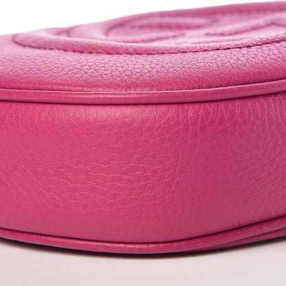 Gucci Cellarius Calfskin Mini Soho Chain Bag Bright Bouganville 8 of 10