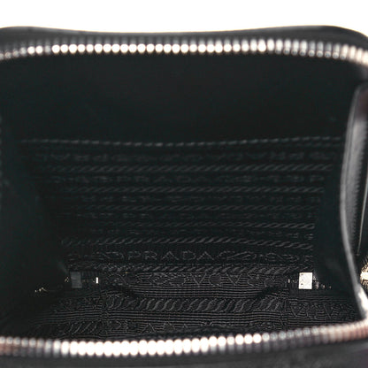 Prada Saffiano Harness Crossbody Bag Black 4 of 10