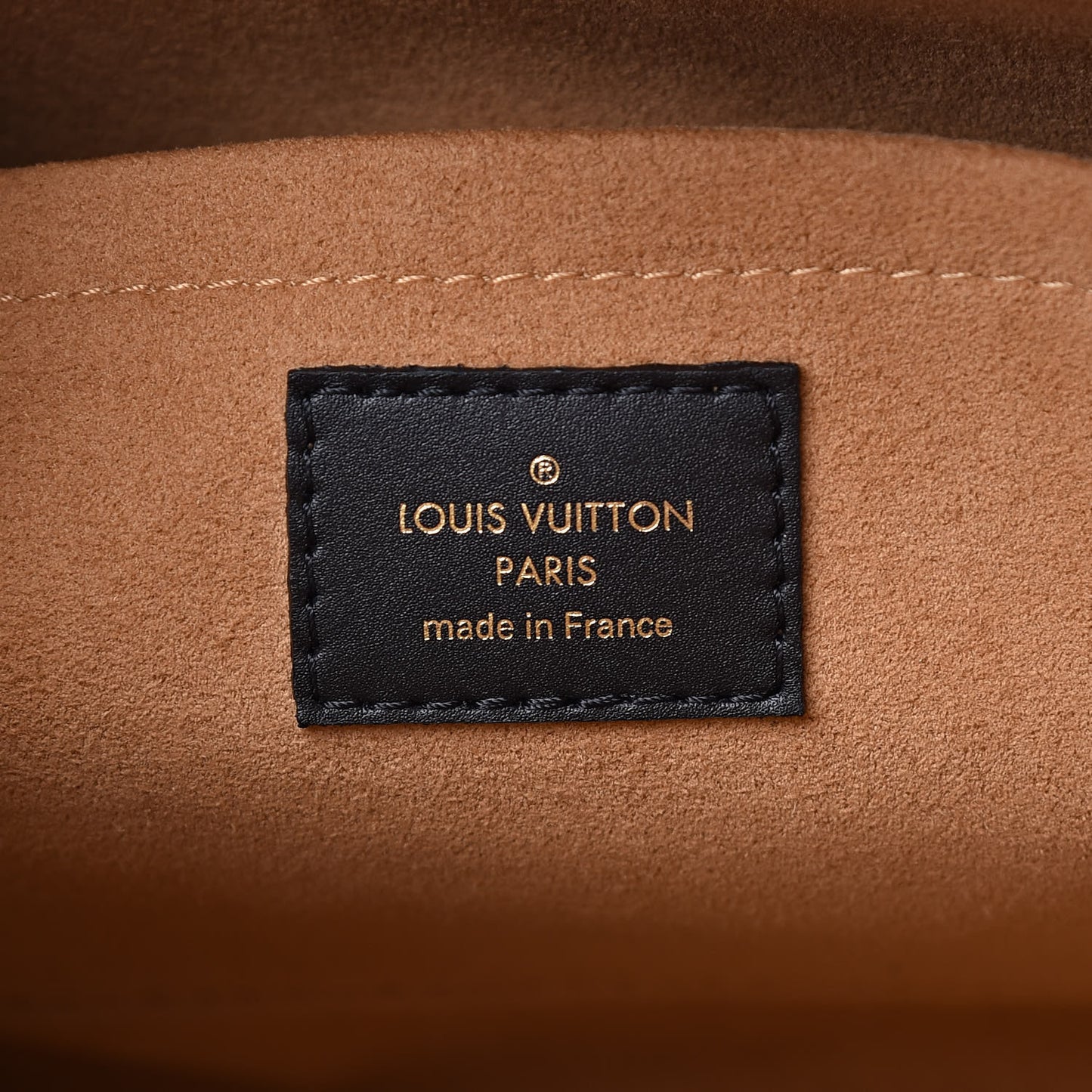 Calfskin Monogram On My Side Black