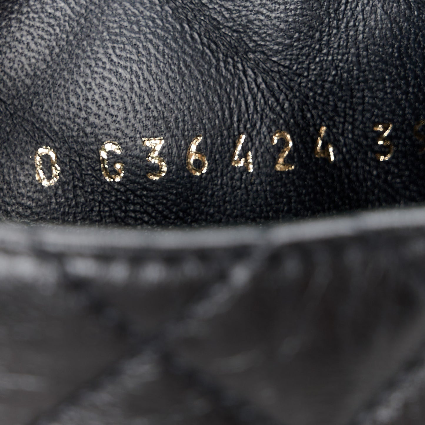 Shiny Lambskin Quilted Lace Up Combat Boots 39.5 Black