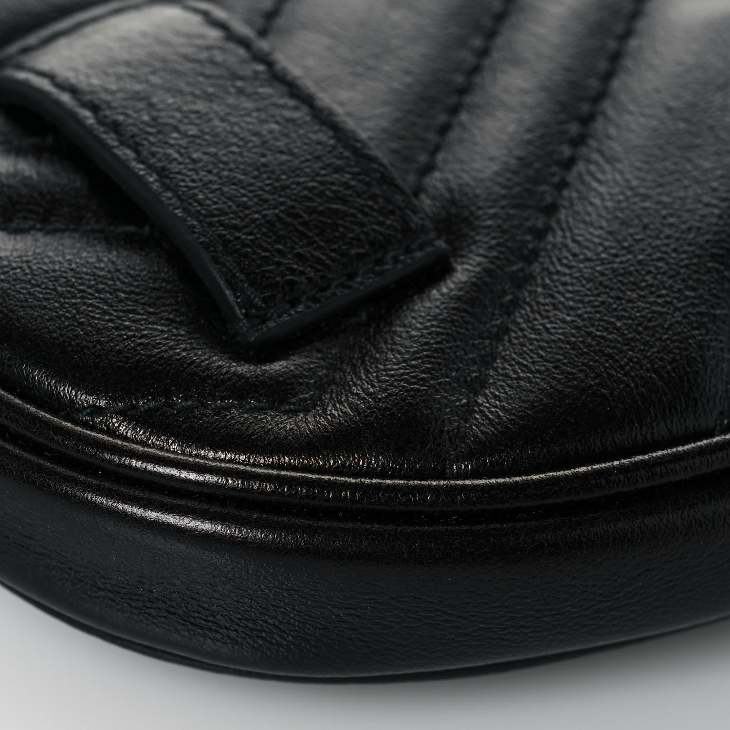 Gucci Calfskin Matelasse GG Marmont 2.0 Multi Belt Bag 85 34 Black 16 of 27