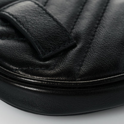 Gucci Calfskin Matelasse GG Marmont 2.0 Multi Belt Bag 85 34 Black 16 of 27