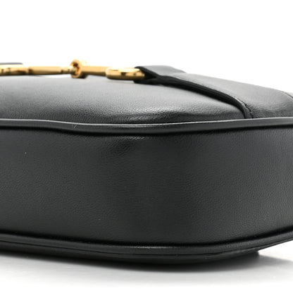 Celine Calfskin Crecy Belt Bag Black 8 of 9