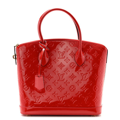 Louis Vuitton Vernis Lockit PM Cherry 1 of 9