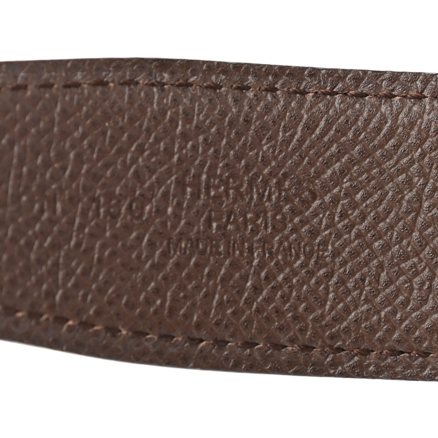 Swift Epsom 32mm H Belt 90 Black Chocolate