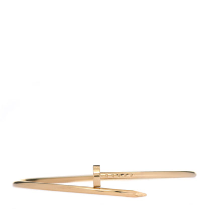 Cartier 18K Yellow Gold Small Juste Un Clou Bracelet 18 1 of 5