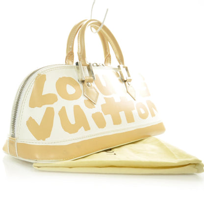 Louis Vuitton Graffiti Alma Horizontal Peach 3 of 7