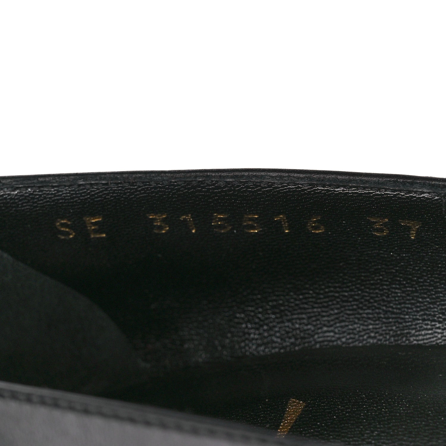 Saint Laurent Calfskin Vitello Vernice Tribtoo 105 Pumps 37 Black 8 of 8