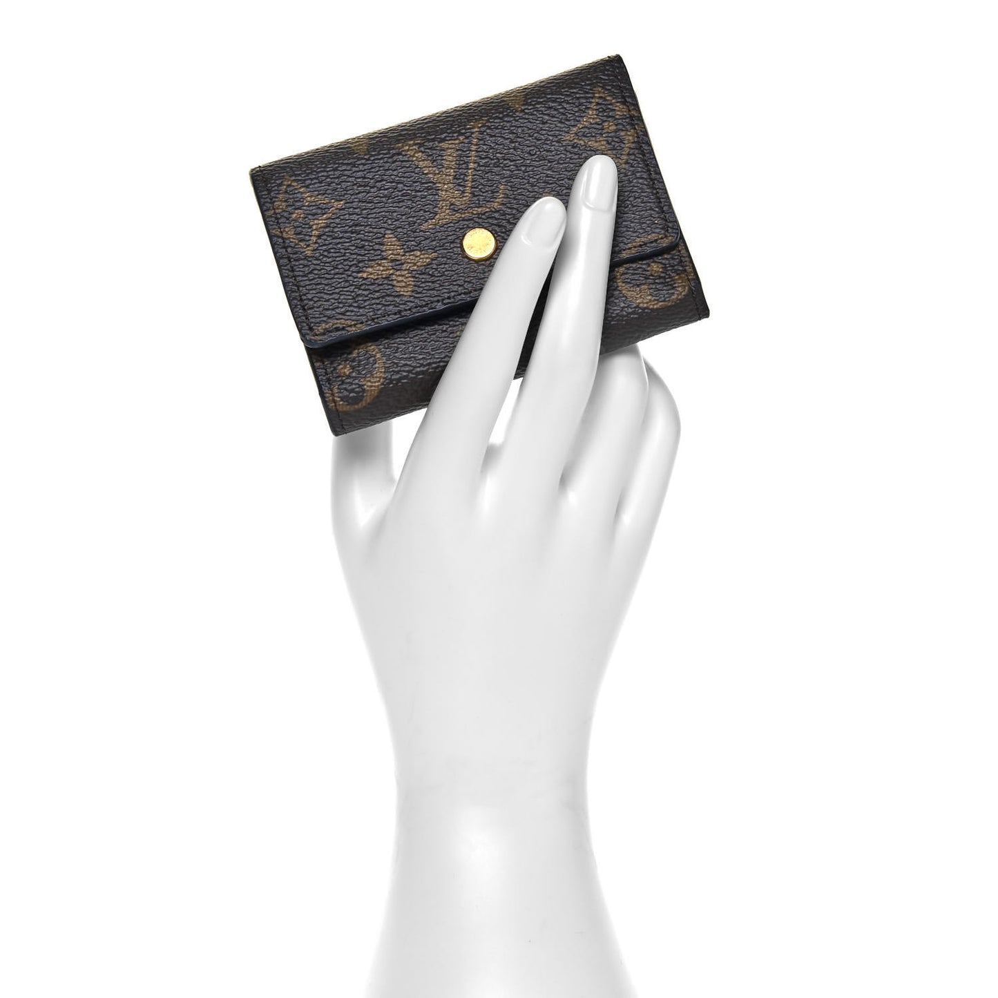 Monogram Micro Wallet Fuchsia